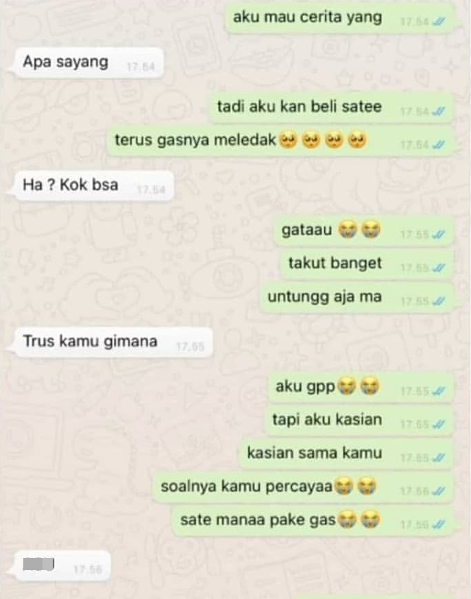 Chat kocak saat dikerjain sama pacar ini bikin garuk-garuk kepala